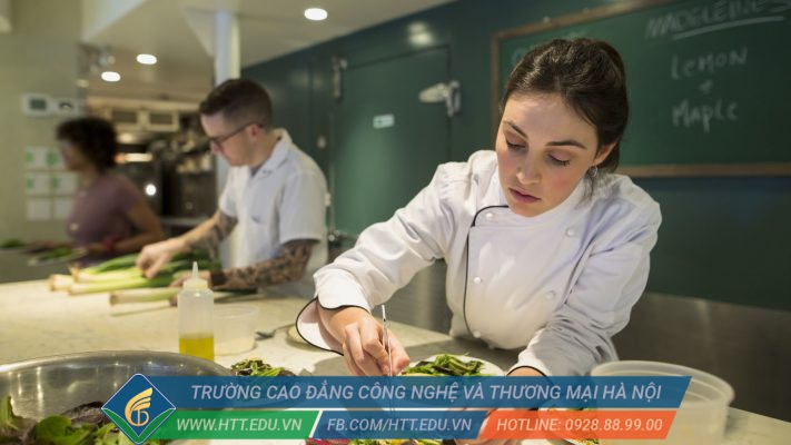 Có niềm đam mê với ẩm thực là lợi thế giúp bạn học tốt cao đẳng chế biến món ăn